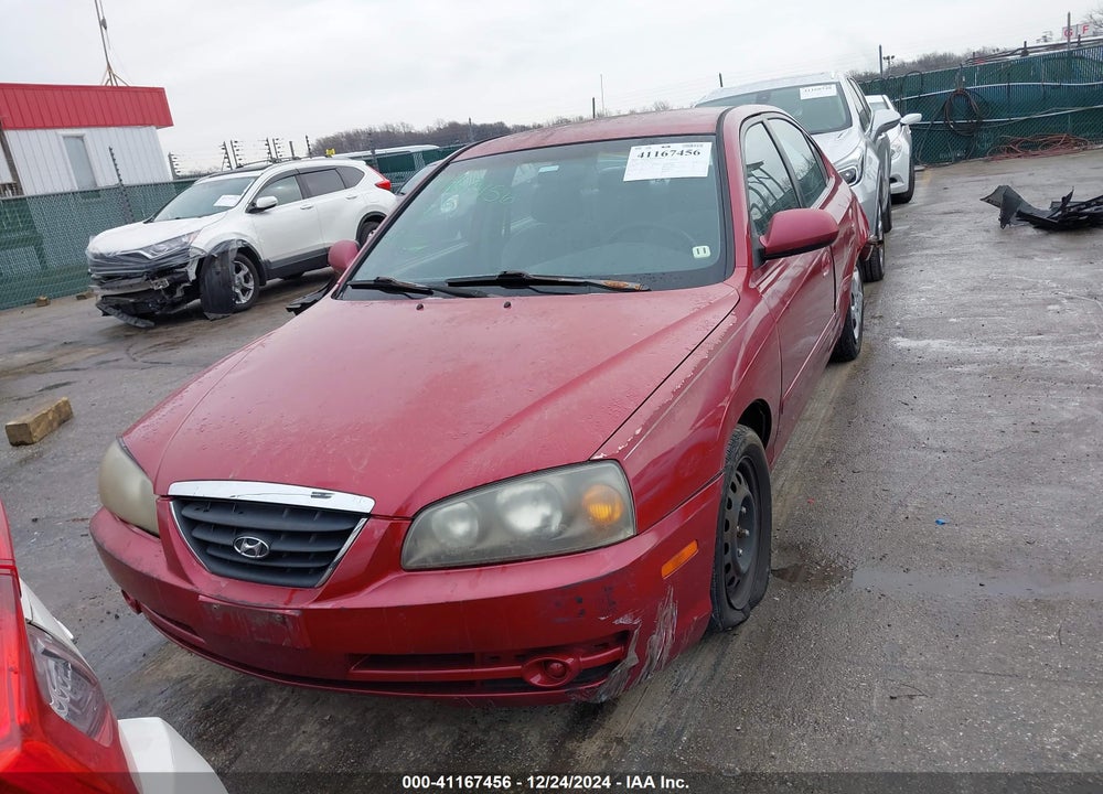 2006 HYUNDAI ELANTRA GLS/LIMITED VIN: KMHDN46D96U276310