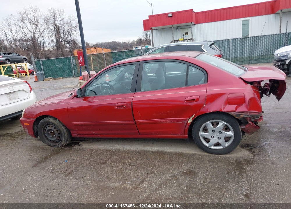 2006 HYUNDAI ELANTRA GLS/LIMITED VIN: KMHDN46D96U276310