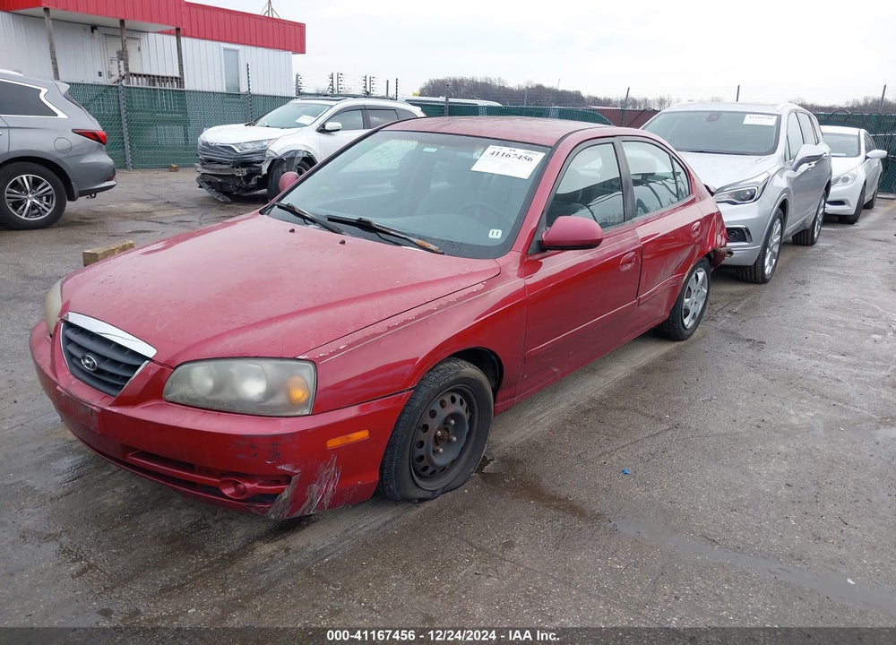 2006 HYUNDAI ELANTRA GLS/LIMITED VIN: KMHDN46D96U276310