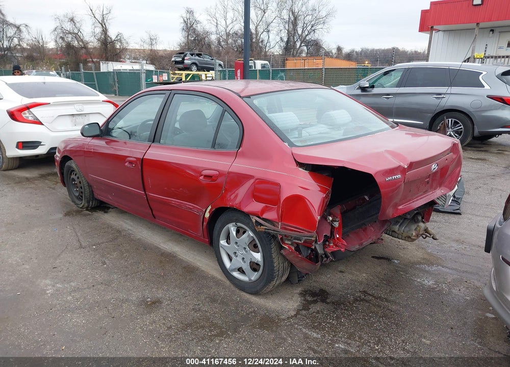 2006 HYUNDAI ELANTRA GLS/LIMITED VIN: KMHDN46D96U276310