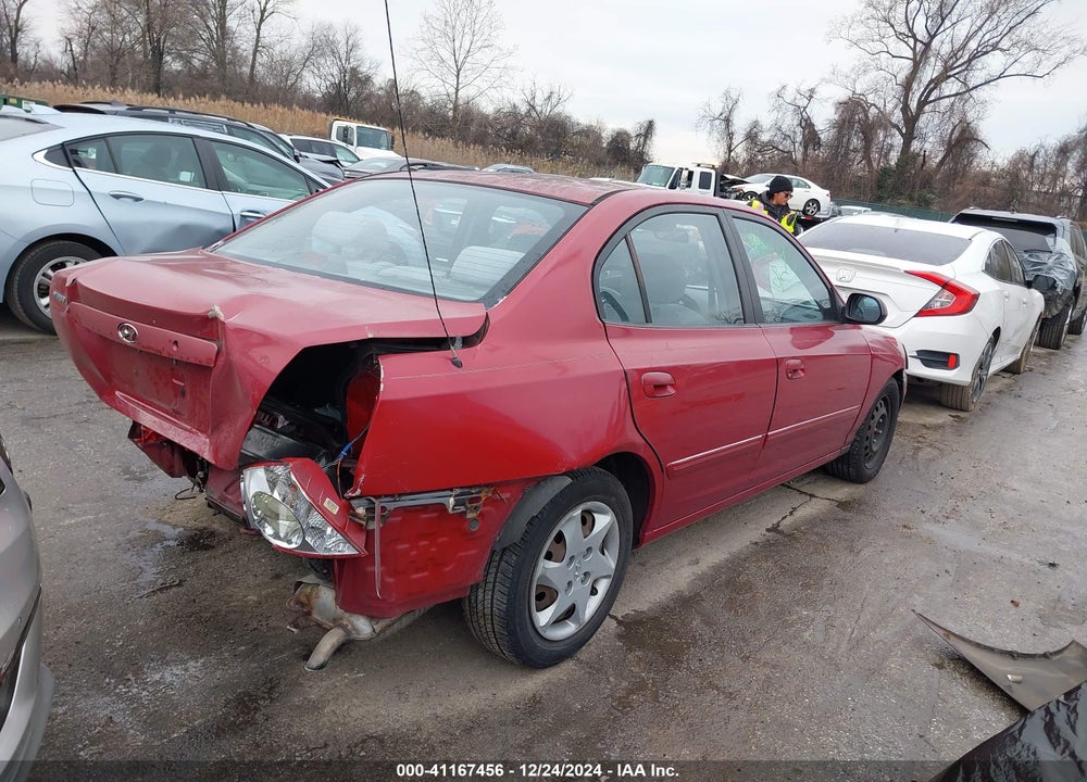 2006 HYUNDAI ELANTRA GLS/LIMITED VIN: KMHDN46D96U276310