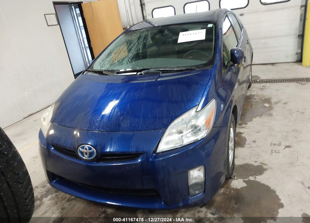 2011 TOYOTA PRIUS TWO VIN: JTDKN3DU6B0295665