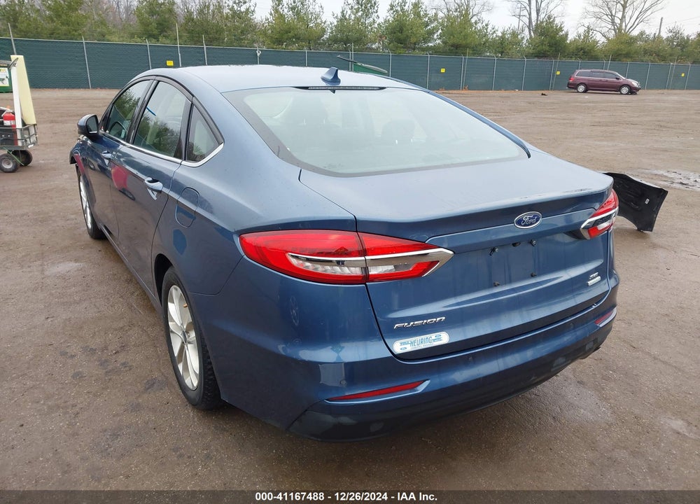 2019 FORD FUSION SE VIN: 3FA6P0HD1KR195063