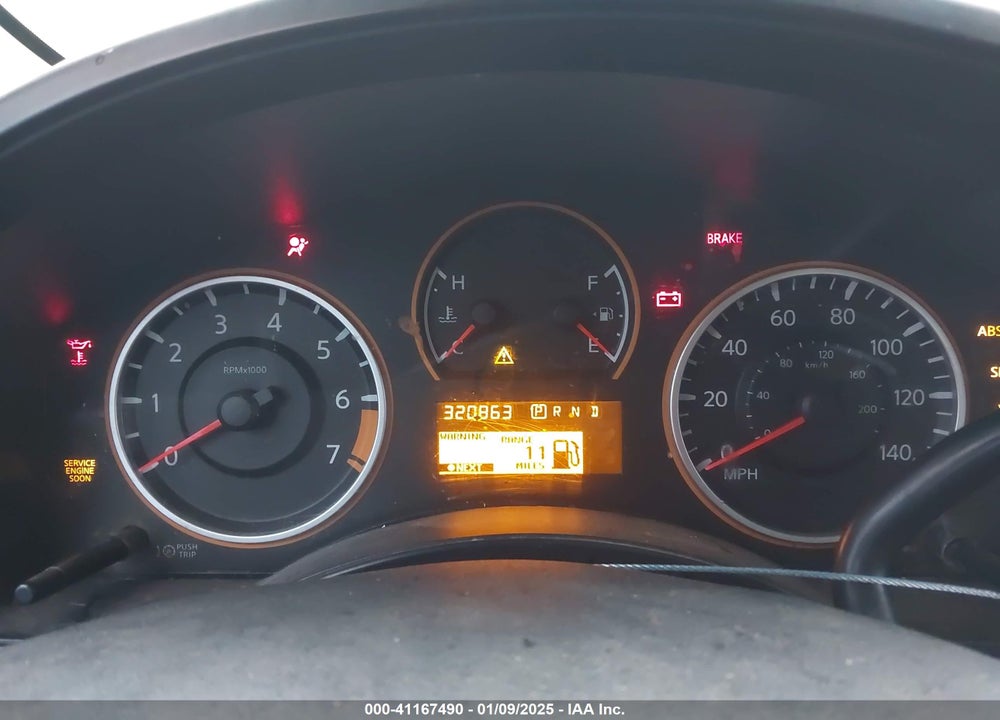 2010 NISSAN TITAN VIN: 1N6BA0CH9AN321303