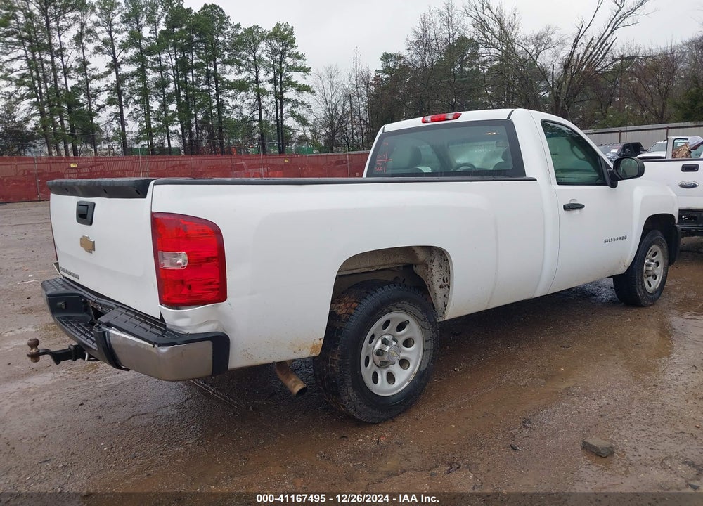 2011 CHEVROLET SILVERADO 1500 WORK TRUCK VIN: 1GCNCPEX4BZ406275