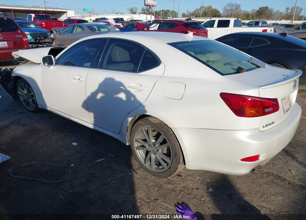 2008 LEXUS IS 250 VIN: JTHBK262485064160