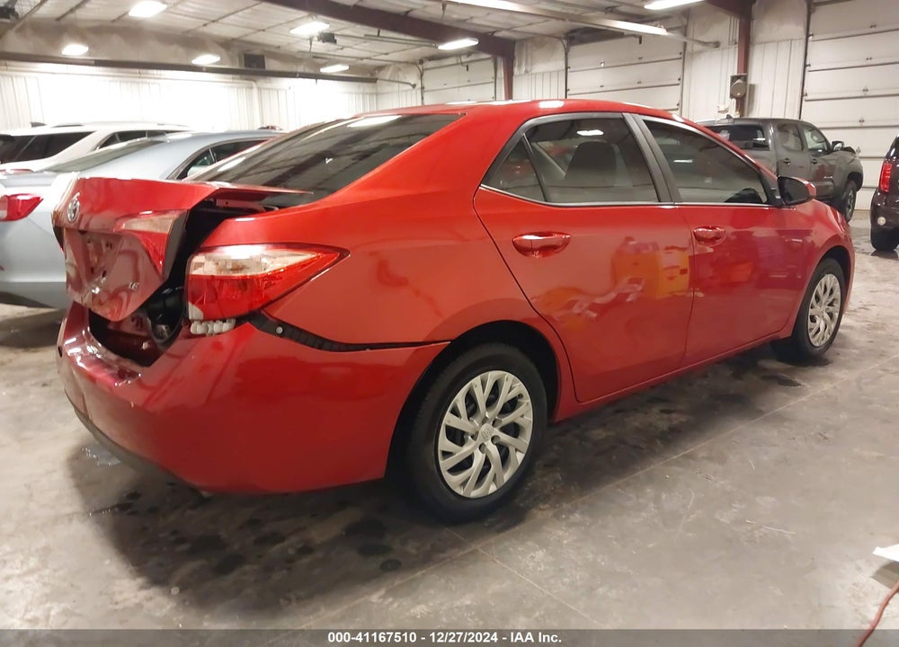 2018 TOYOTA COROLLA LE VIN: 5YFBURHE4JP826973