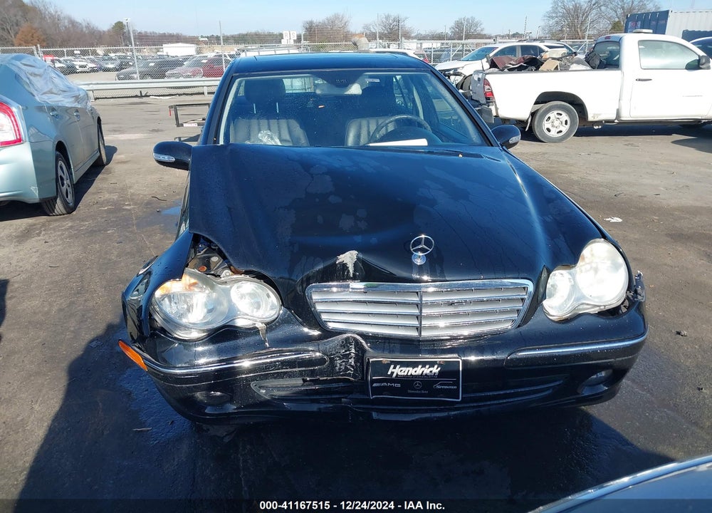 2007 MERCEDES-BENZ C 280 LUXURY 4MATIC VIN: WDBRF92H37F908414