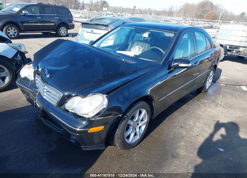 2007 MERCEDES-BENZ C 280 LUXURY 4MATIC VIN: WDBRF92H37F908414