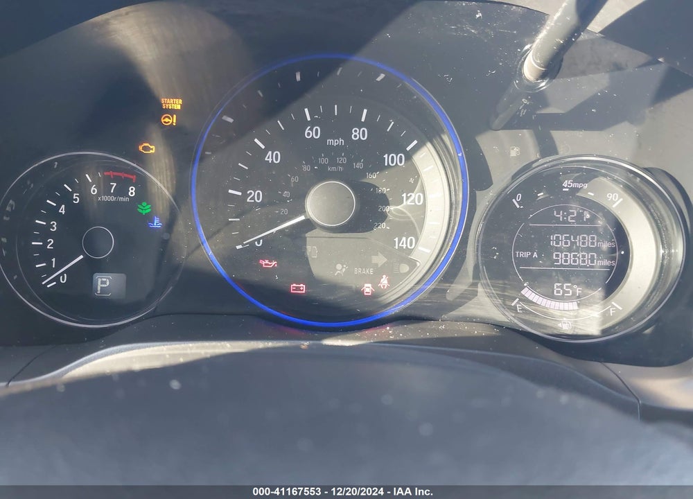 2016 HONDA HR-V EX VIN: 3CZRU5H5XGM711103