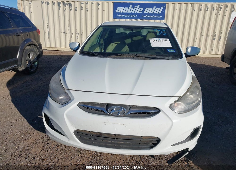 2013 HYUNDAI ACCENT GLS VIN: KMHCT4AE8DU558923