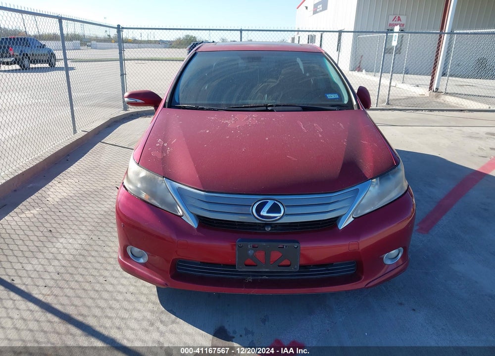 2010 LEXUS HS 250H PREMIUM VIN: JTHBB1BA4A2020478