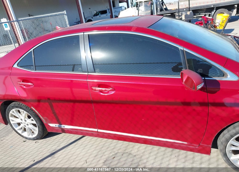 2010 LEXUS HS 250H PREMIUM VIN: JTHBB1BA4A2020478