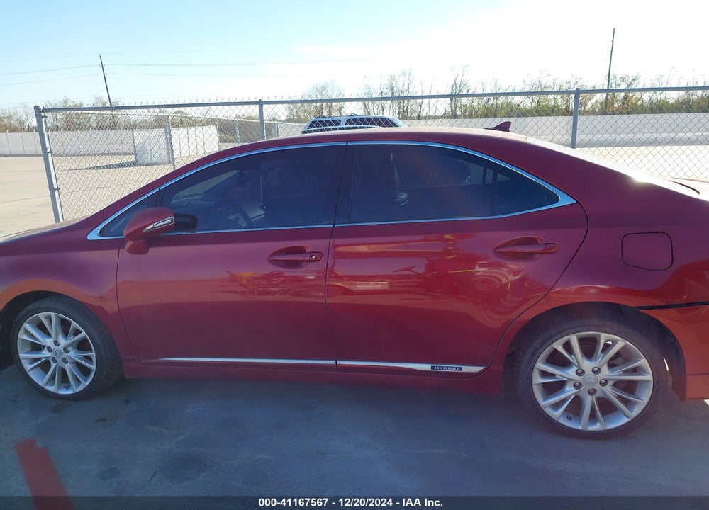 2010 LEXUS HS 250H PREMIUM VIN: JTHBB1BA4A2020478
