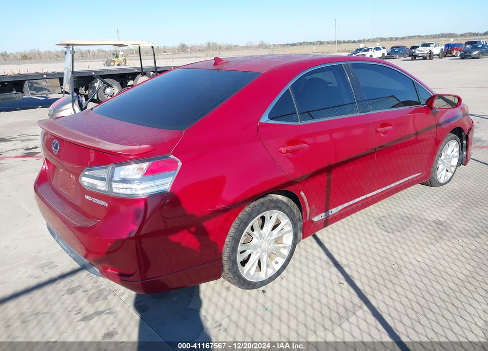 2010 LEXUS HS 250H PREMIUM VIN: JTHBB1BA4A2020478