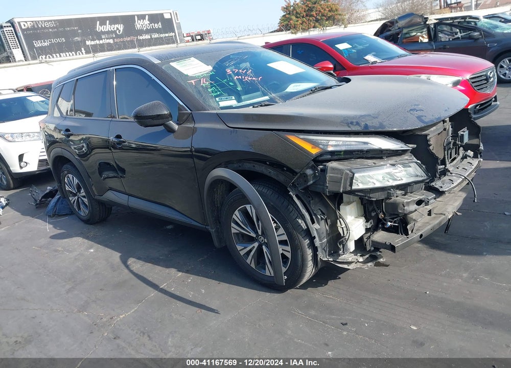 2021 NISSAN ROGUE SV FWD VIN: 5N1AT3BA1MC816234
