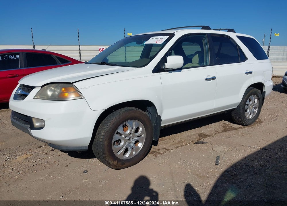 2003 ACURA MDX VIN: 2HNYD18663H502513