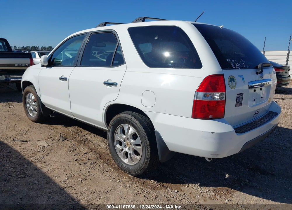 2003 ACURA MDX VIN: 2HNYD18663H502513