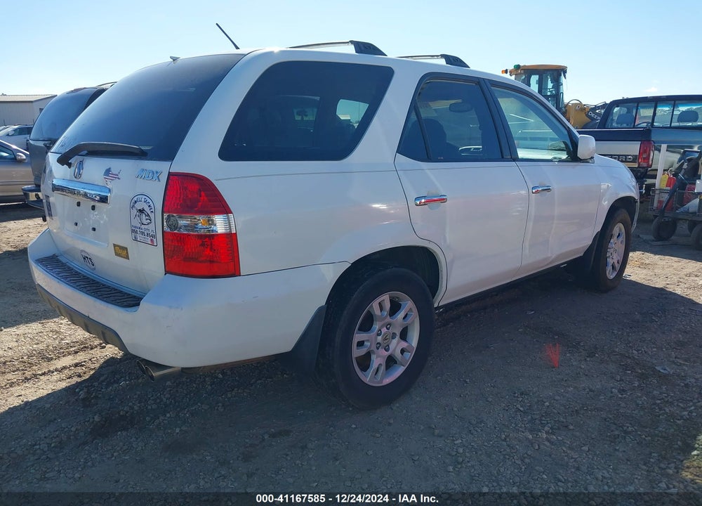 2003 ACURA MDX VIN: 2HNYD18663H502513