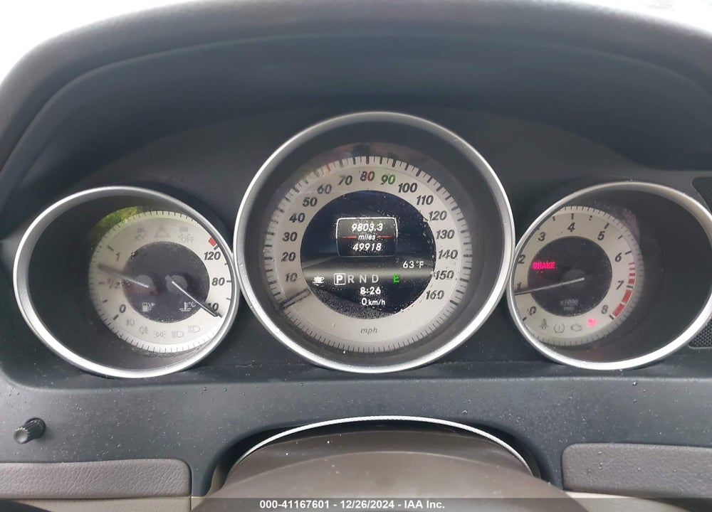 2013 MERCEDES-BENZ C 250 LUXURY/SPORT VIN: WDDGF4HB9DR294063