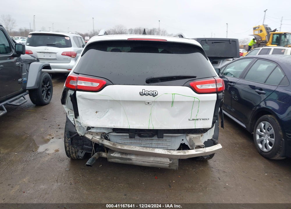 2016 JEEP CHEROKEE LIMITED VIN: 1C4PJLDB1GW135911