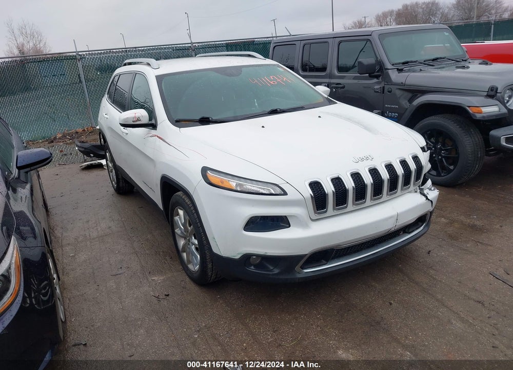 2016 JEEP CHEROKEE LIMITED VIN: 1C4PJLDB1GW135911