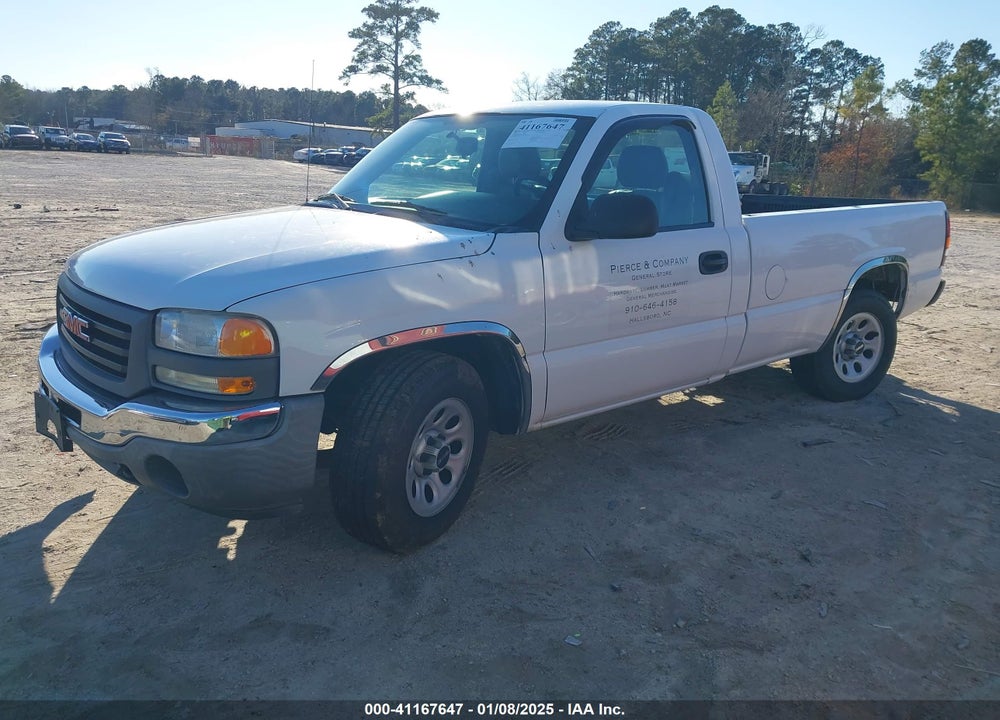 2007 GMC SIERRA 1500 CLASSIC VIN: 1GTEC14X57Z130467