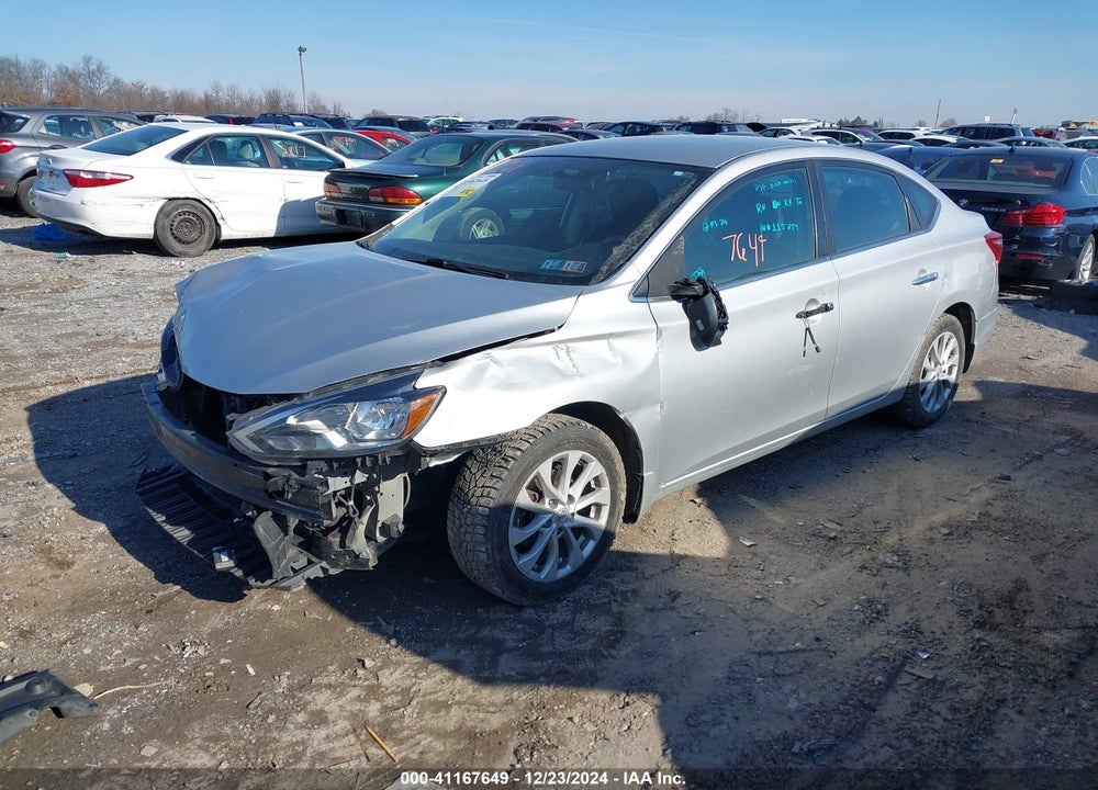 2019 NISSAN SENTRA SV VIN: 3N1AB7AP1KY230306