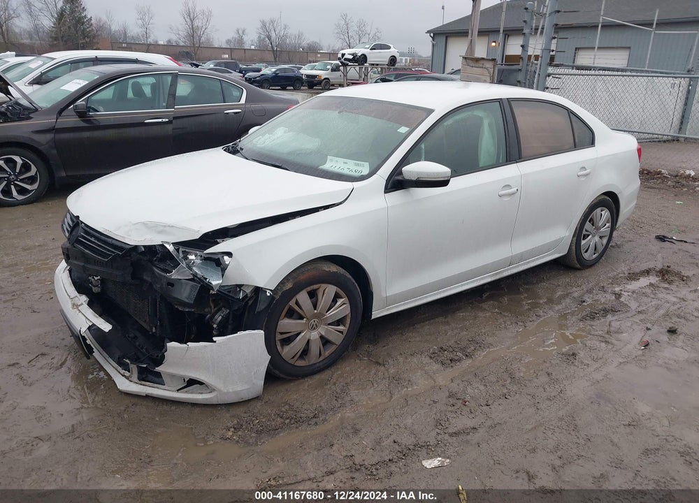 2014 VOLKSWAGEN JETTA VIN: 3VWD17AJ3EM264605