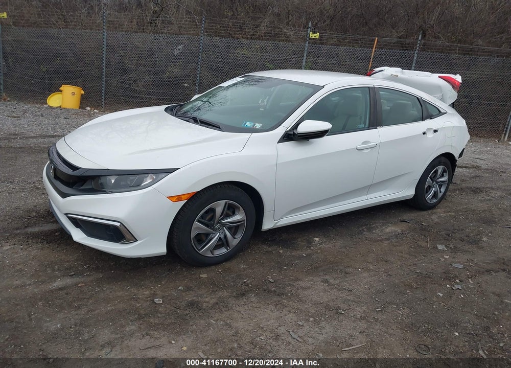 2019 HONDA CIVIC LX VIN: 2HGFC2F62KH532617