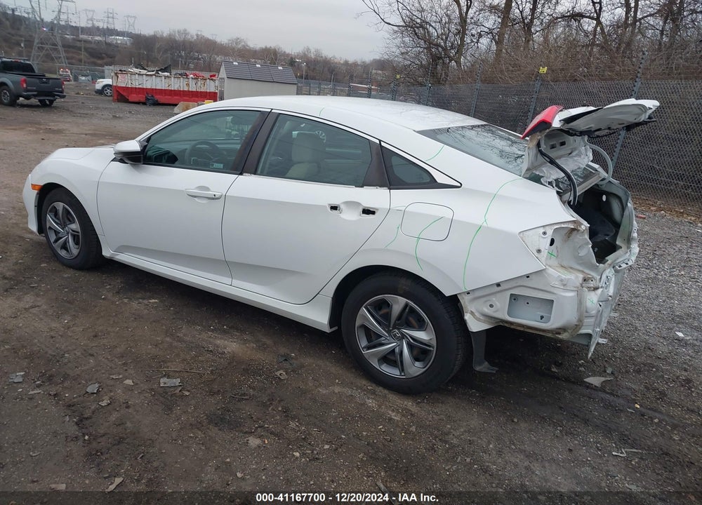 2019 HONDA CIVIC LX VIN: 2HGFC2F62KH532617