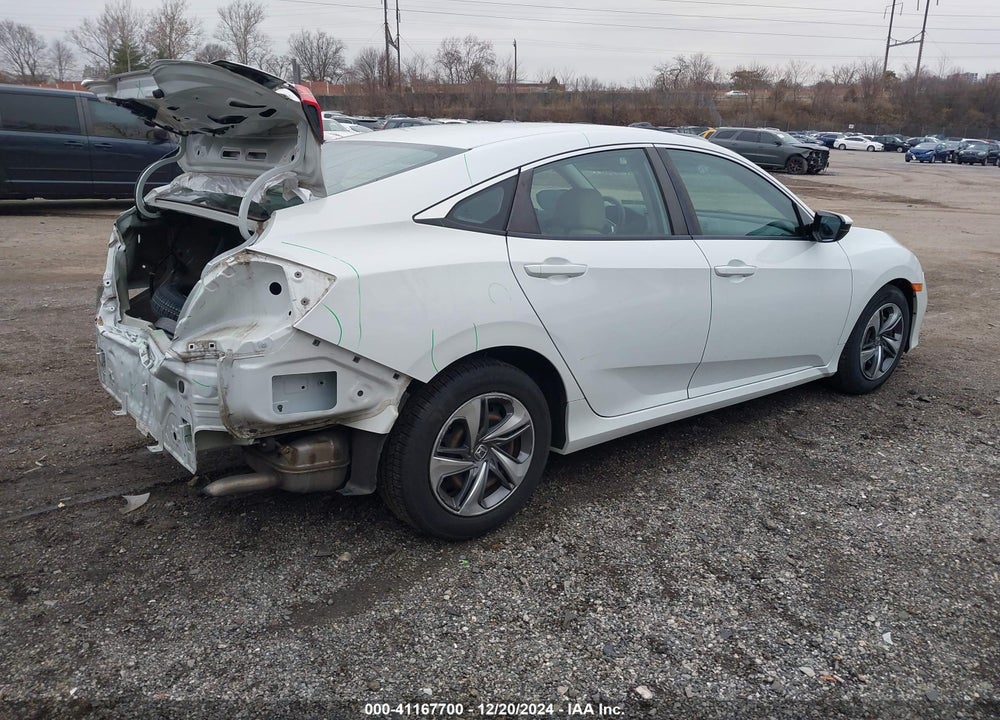 2019 HONDA CIVIC LX VIN: 2HGFC2F62KH532617