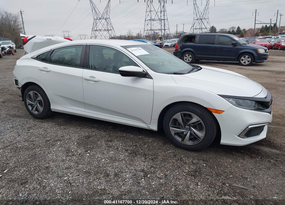 2019 HONDA CIVIC LX VIN: 2HGFC2F62KH532617
