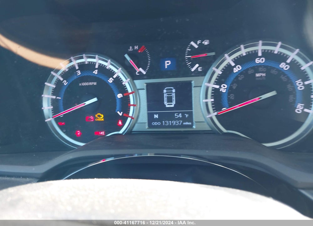 2016 TOYOTA 4RUNNER LIMITED VIN: JTEBU5JR6G5355870
