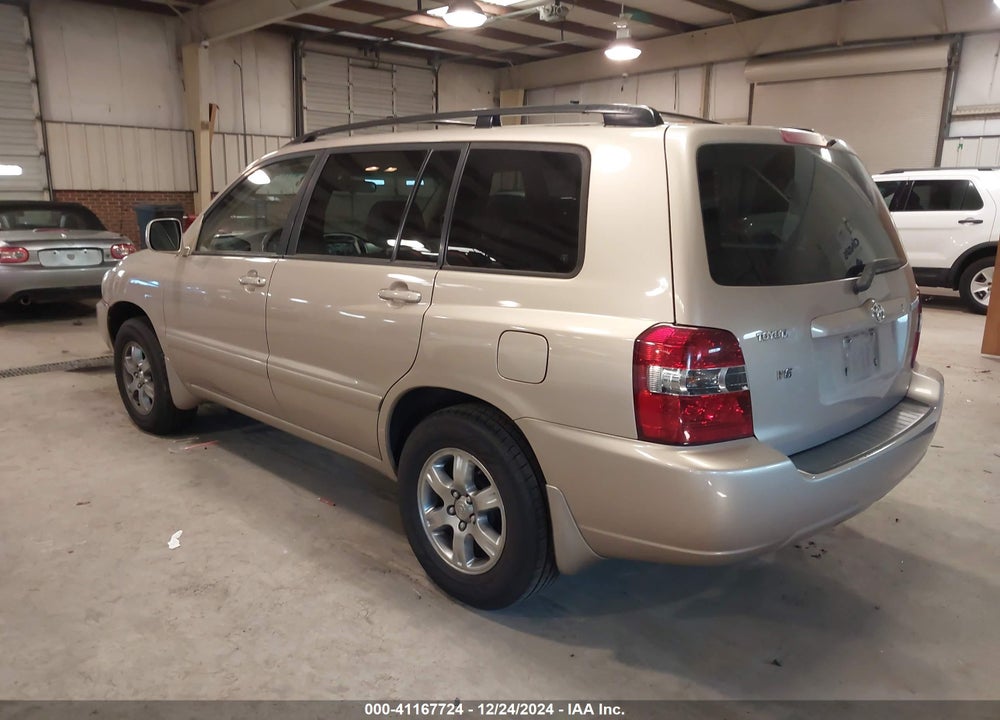 2004 TOYOTA HIGHLANDER V6 VIN: JTEDP21AX40034044