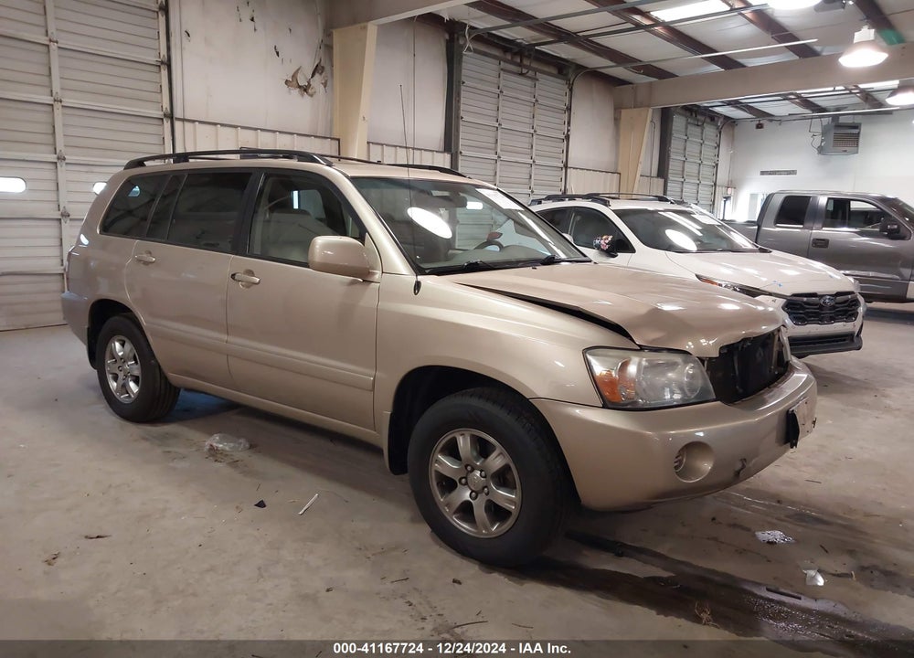 2004 TOYOTA HIGHLANDER V6 VIN: JTEDP21AX40034044