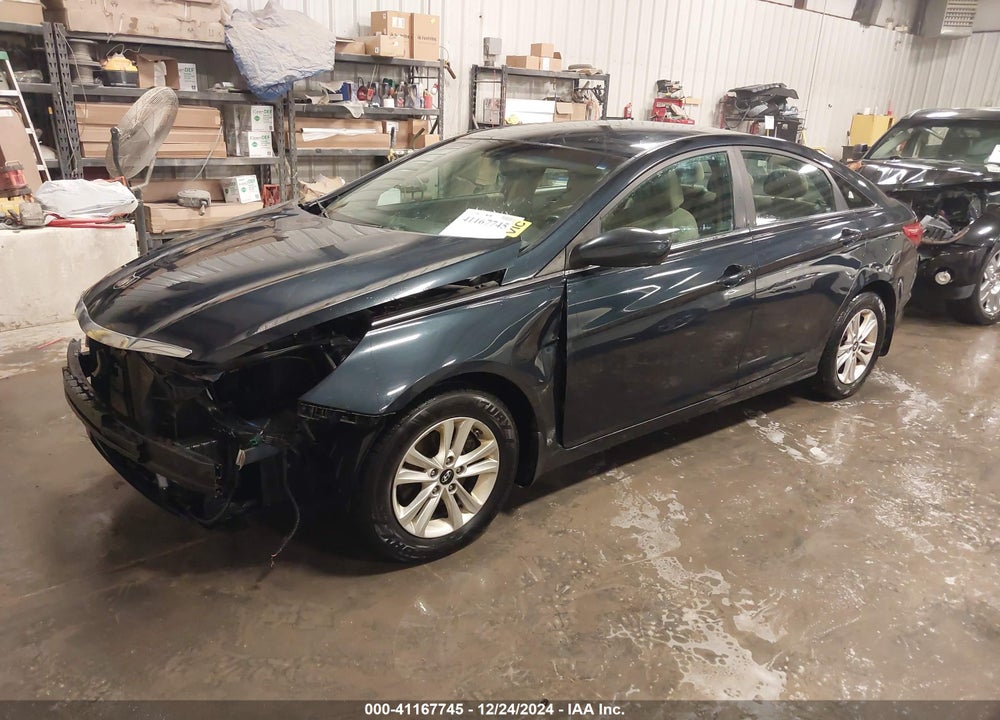 2013 HYUNDAI SONATA GLS VIN: 5NPEB4AC7DH695960