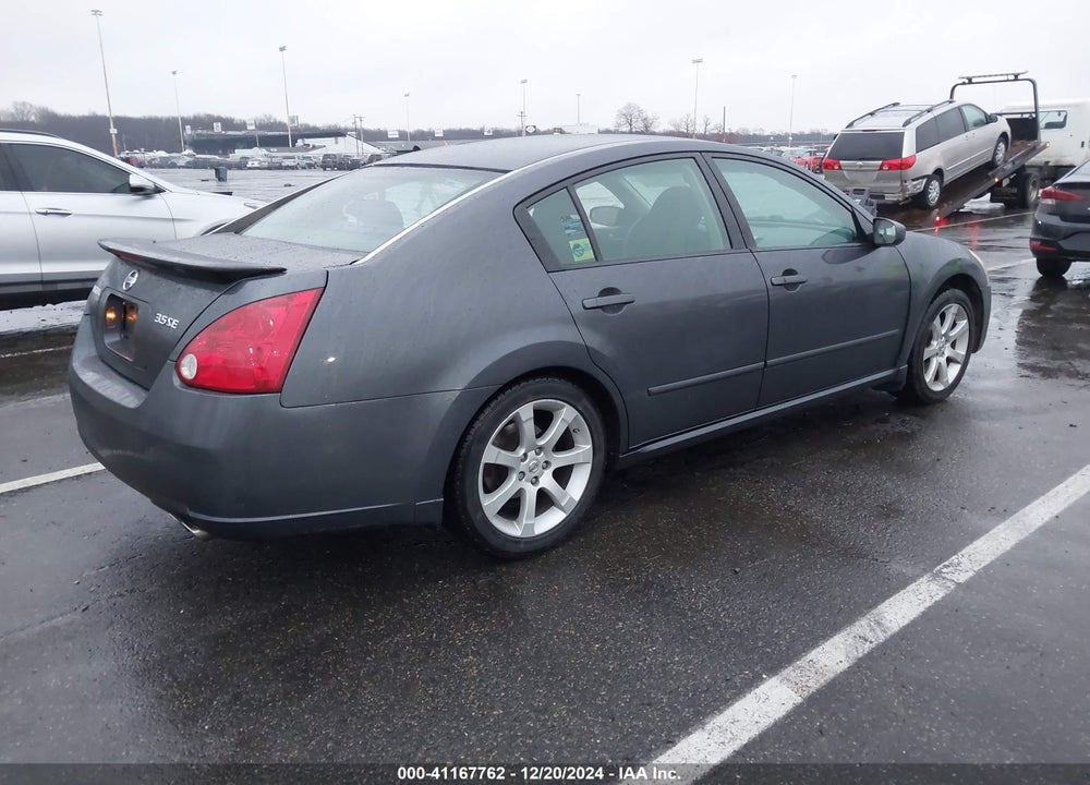 2008 NISSAN MAXIMA 3.5 SE VIN: 1N4BA41EX8C808637