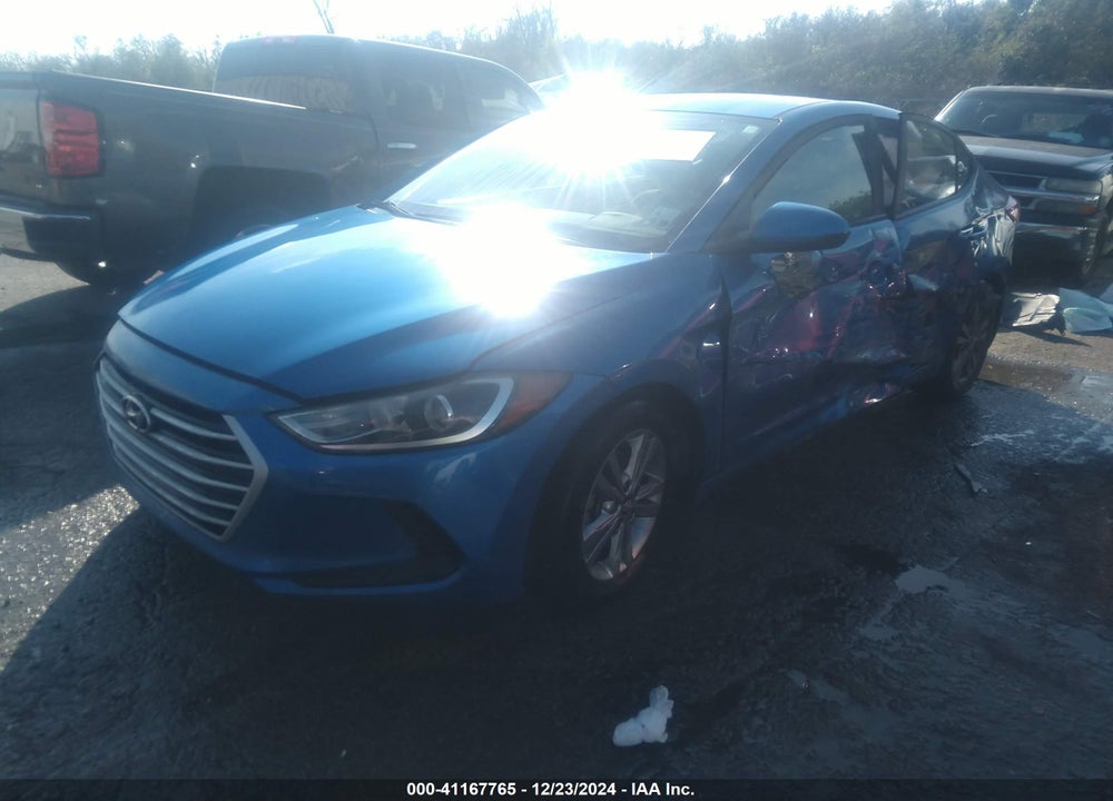 2018 HYUNDAI ELANTRA SEL VIN: KMHD84LF4JU610894