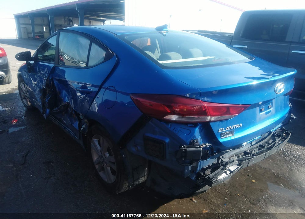 2018 HYUNDAI ELANTRA SEL VIN: KMHD84LF4JU610894