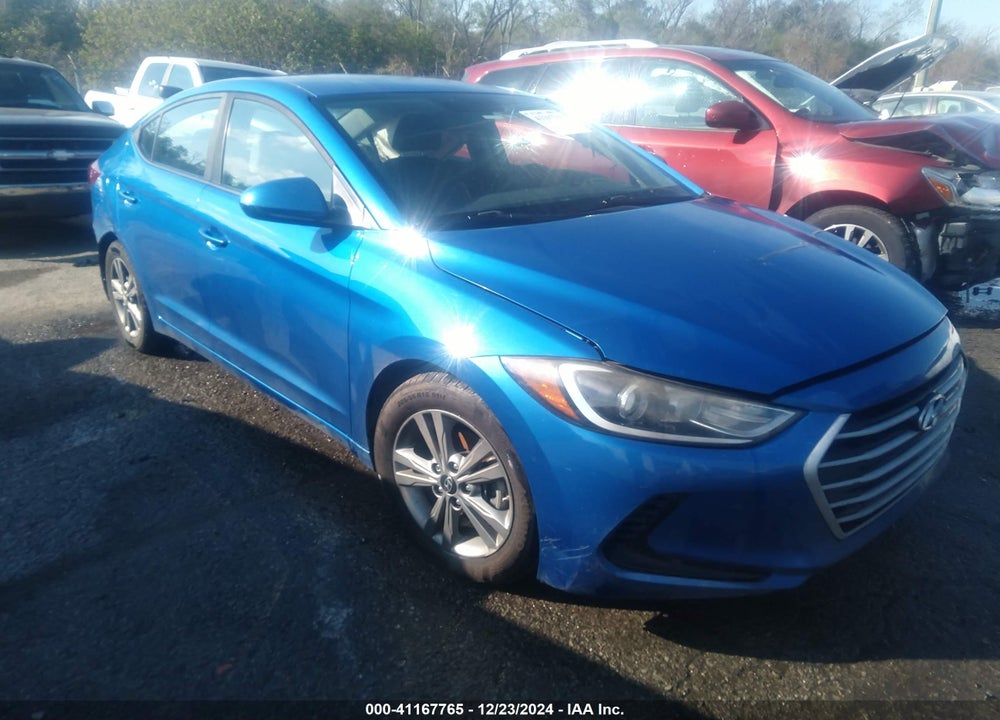 2018 HYUNDAI ELANTRA SEL VIN: KMHD84LF4JU610894