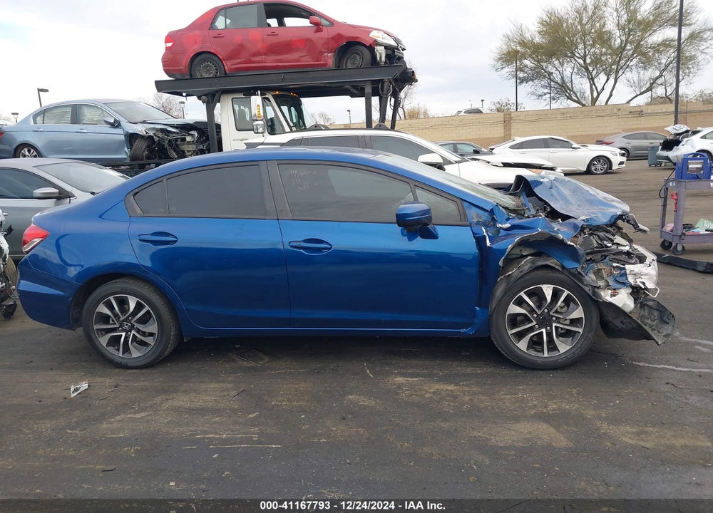 2014 HONDA CIVIC EX VIN: 19XFB2F88EE241624