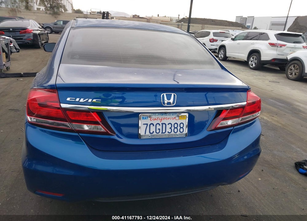2014 HONDA CIVIC EX VIN: 19XFB2F88EE241624