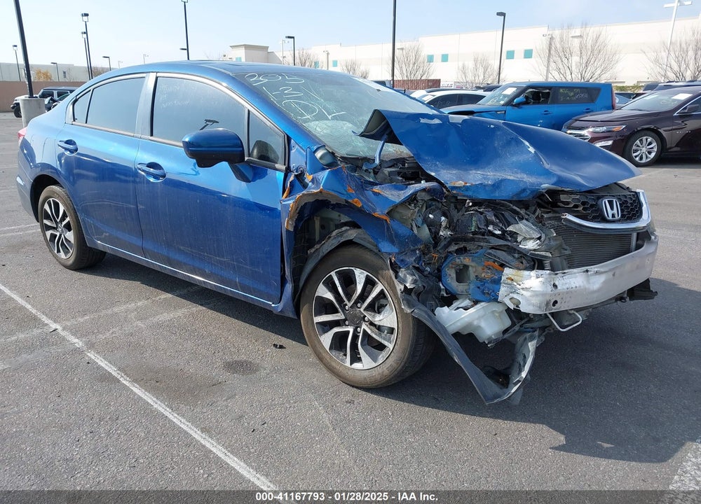 2014 HONDA CIVIC EX VIN: 19XFB2F88EE241624