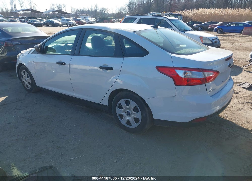 2013 FORD FOCUS S VIN: 1FADP3E25DL331790