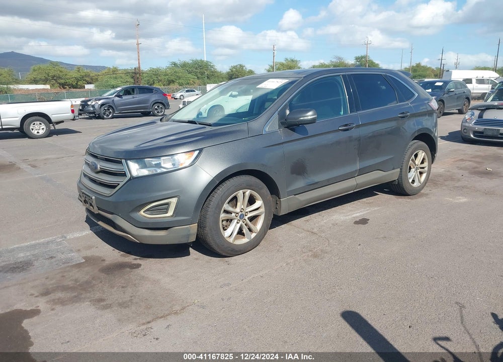 2015 FORD EDGE SEL VIN: 2FMTK3J92FBC17817