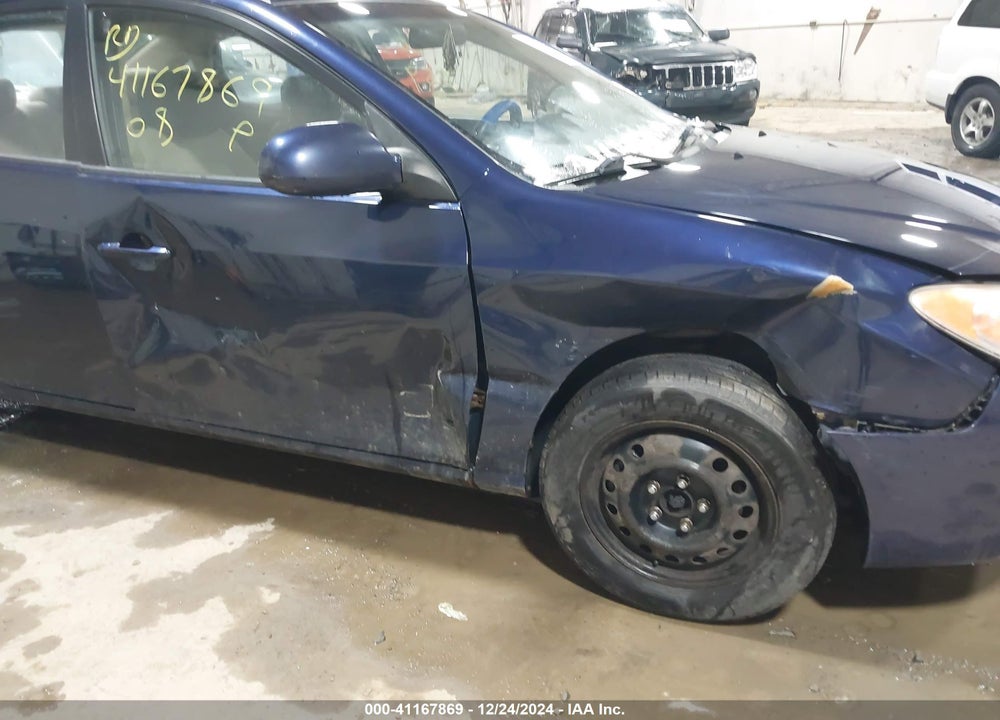 2008 HYUNDAI ELANTRA GLS/SE VIN: KMHDU46D18U569205