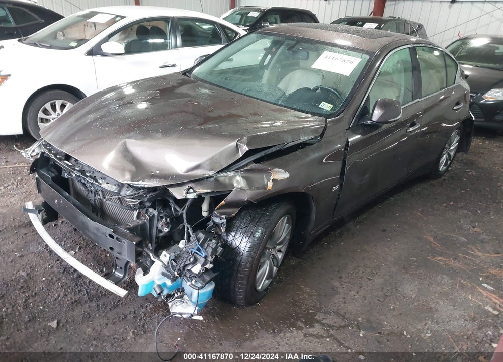 2014 INFINITI Q50 PREMIUM VIN: JN1BV7ARXEM684669
