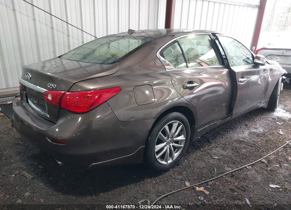 2014 INFINITI Q50 PREMIUM VIN: JN1BV7ARXEM684669