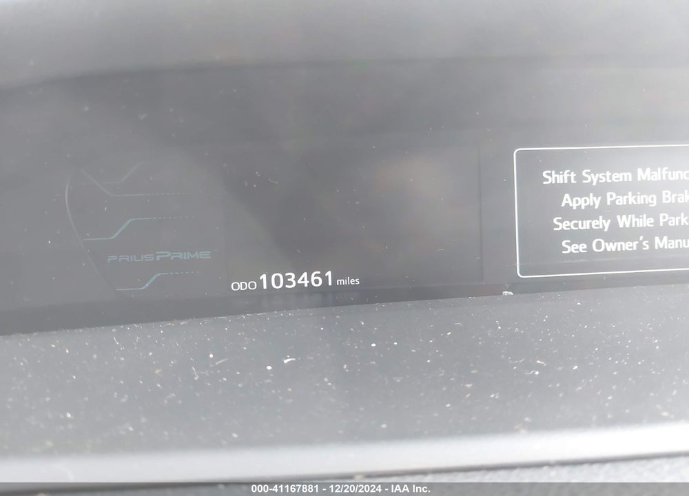 2017 TOYOTA PRIUS PRIME ADVANCED VIN: JTDKARFP7H3067297